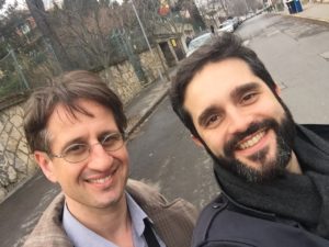 avec Dr Suba à Budapest